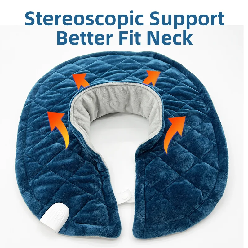 Electric Heating Shoulder Neck Pad Soft Comfortable Thermal Compress Cervical Shawl USB Heated Back Warm Wrap Tool Relief Fatigu