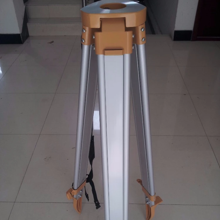 China Manufacturer Flat Head  Aluminium Tripod  for  auto level and  Rotary  Laser Level J-1