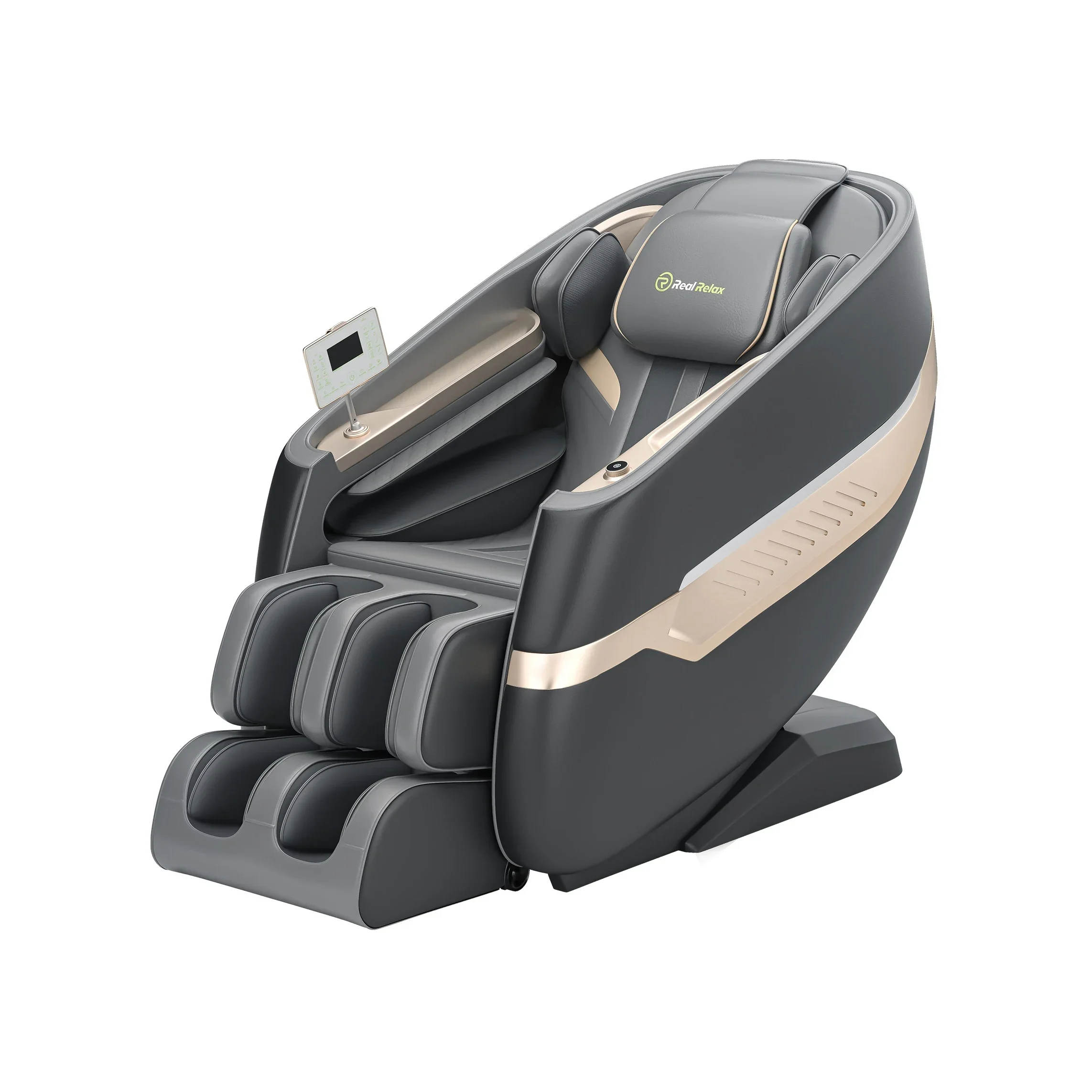 

Склад в США Real Relax F9 Роскошное массажное кресло шиацу с нулевой гравитацией Sillones de Masajes Black