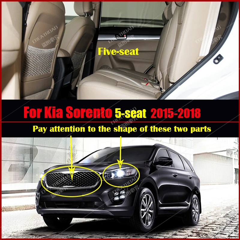 Double Layer Car Floor Mats For Kia Sorento（5 Seats）2015 2016 2017 Customauto Foot Pads Automobile Carpet Accessories