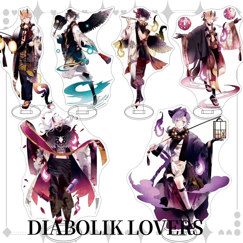 

DIABOLIK LOVERS Komori Yui Acrylic Standing Sign Decor Ornaments Creativity Anime Figure Desktop Cartoon Birthday Gift