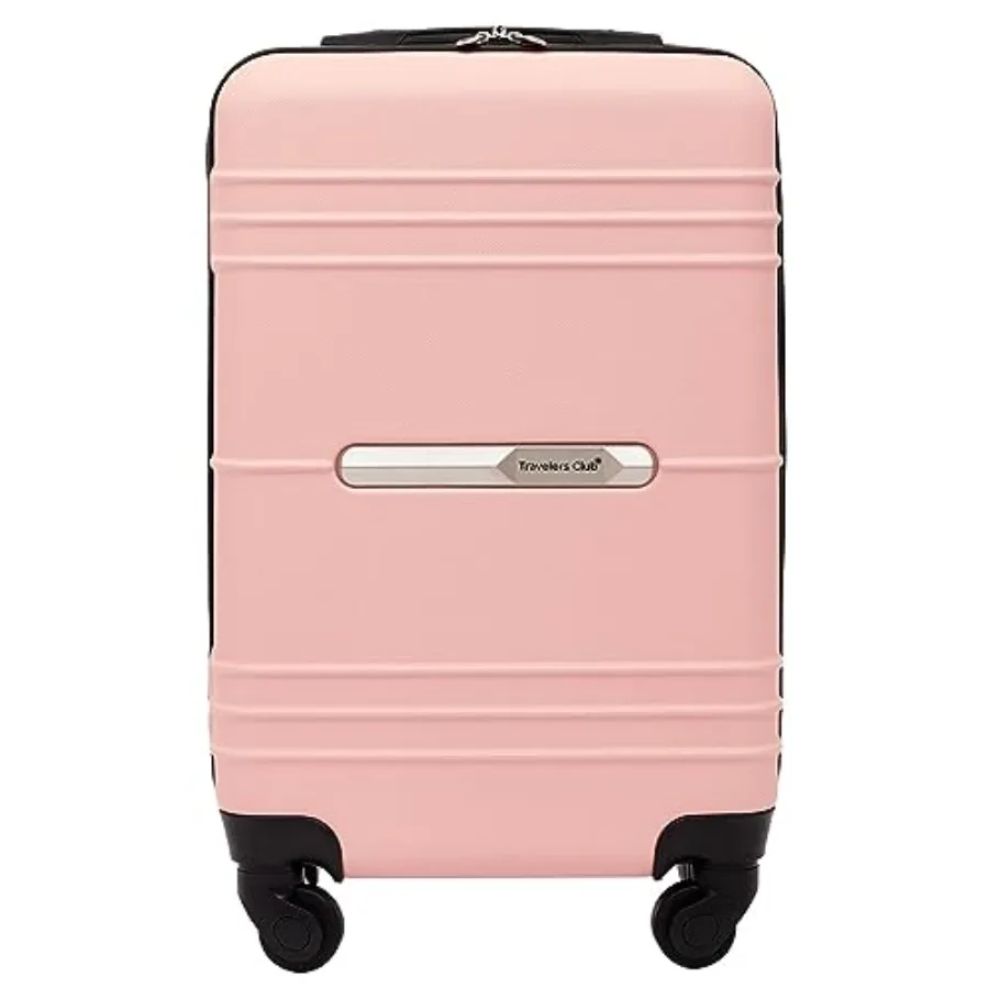 

Чемодан-спиннер 22 Richmond Carry-On из поликарбоната цвета розового золота для путешественников: легкий, с плавным ходом колес и прочной конструкцией