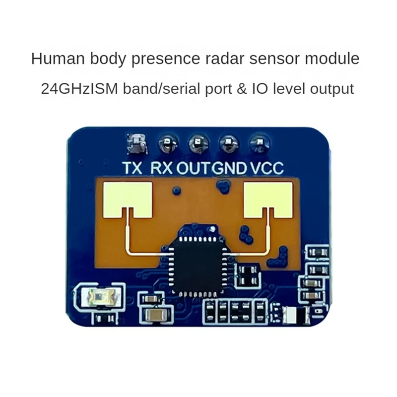 

HLK-LD2410C 24G Human Presence Sensor Support BT Function App Radar Sensing Module FMCW Millimeter Wave Motion Detection