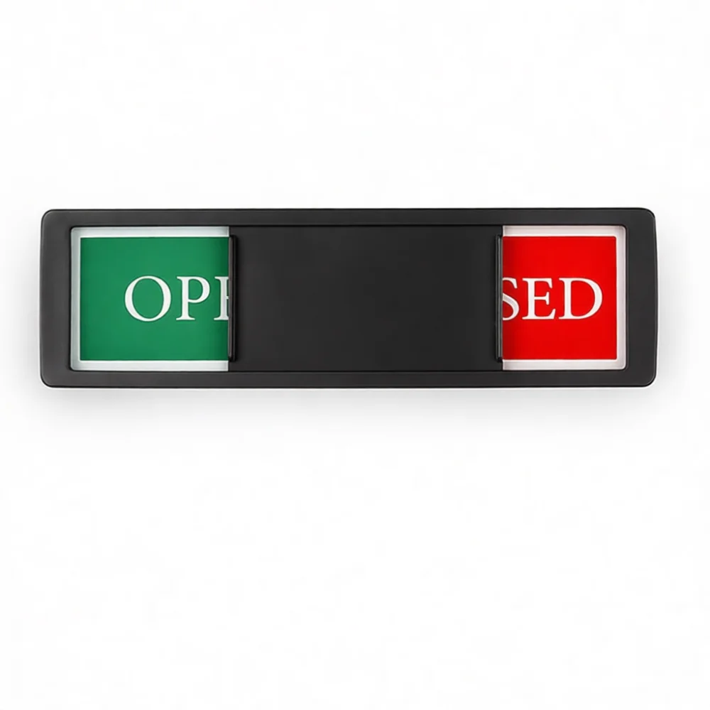 Flip Open Closed Magnetic Indicator For For Weifan Refrigerator Door Home Store Business Office Supplies Status Sign Board