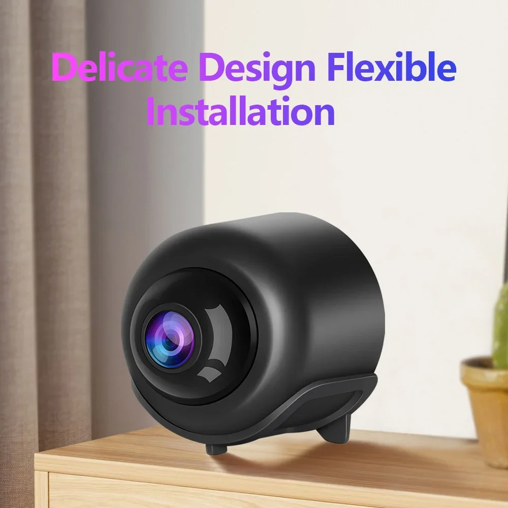 New Mini Camera 2024 X5 Intelligent WiFi Mini  Camera Home Indoor Night Vision Safety Protection Audio Video Recorder