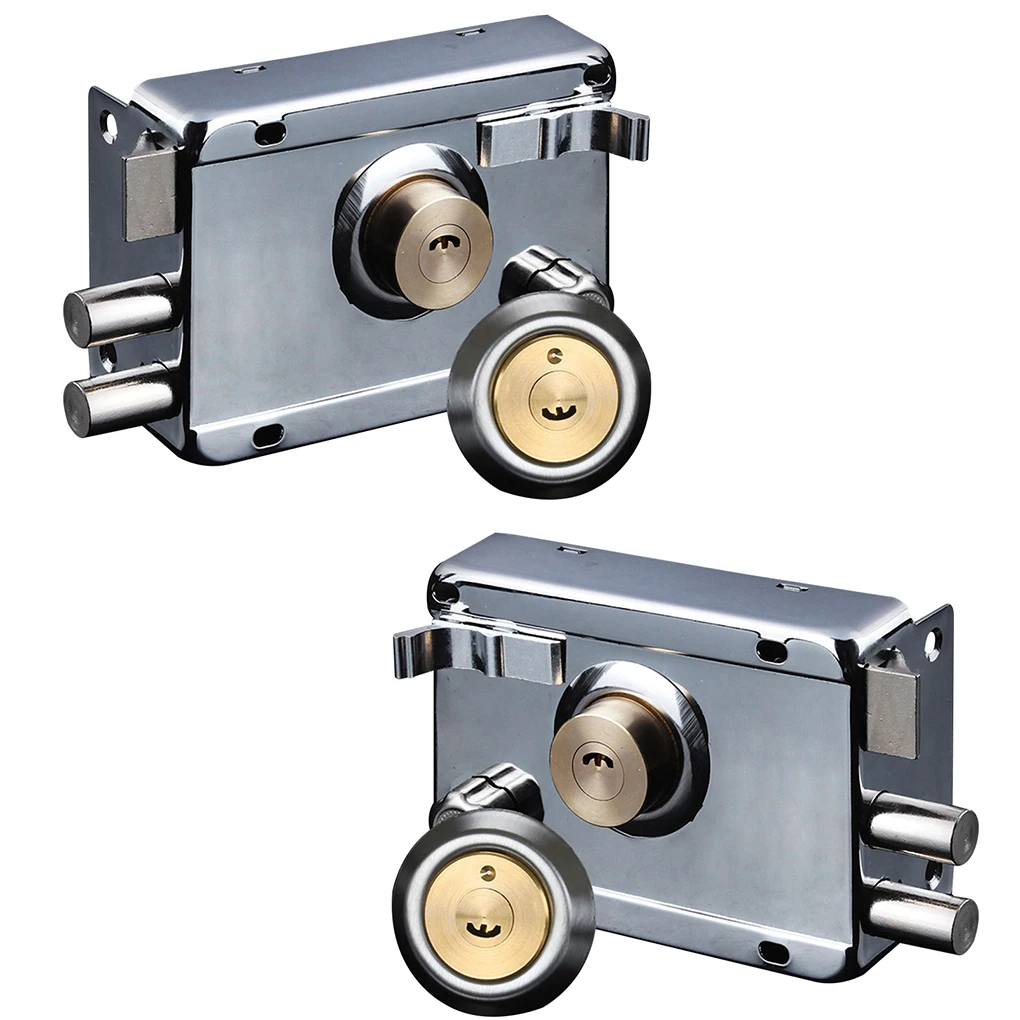 Wrought Multiple Smooth Lock Antique Household Door Office Padlocks Gate Locking Dormitory Security Gear With Key