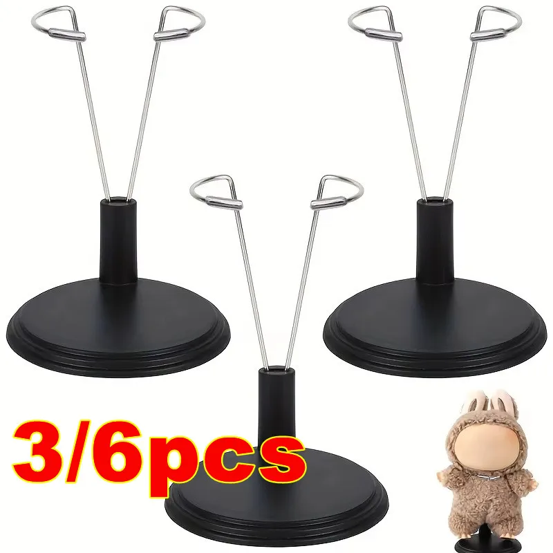 3/6Pcs Light Stick Holder Display Stand Figures Frame Lightstick IronDolls Shop Supplies Support Storage Action Doll Stand