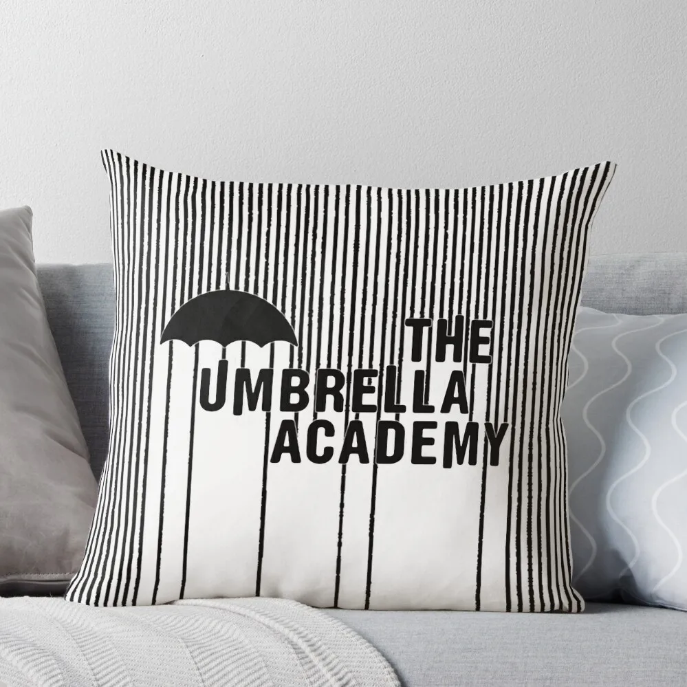 

The Umbrella Academy - Logo with lines Throw Pillow home decor items autumn pillowcase christmas decorations 2024 Pillow Cases