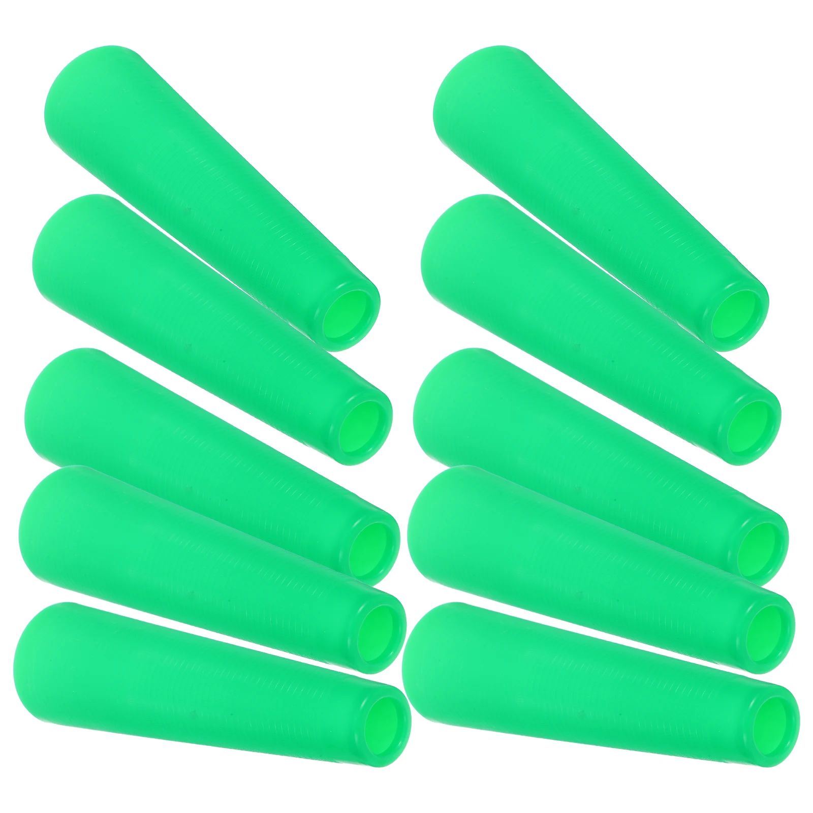 

10pcs Plastic Bobbin Tower Tube 10Cm Green Yarn Winding For Embroidery Thread Spool Organizer Diy Knitting Wool Reel Weaving