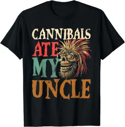 Cannibals Ate My Uncle 2024 Joe Biden Shrunken Unisex T-Shirt