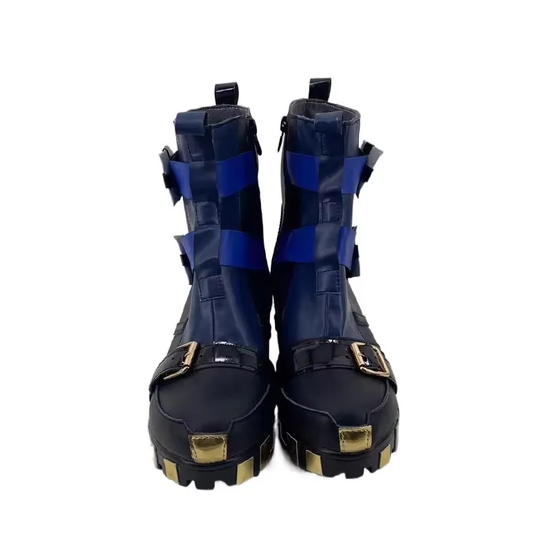 Anime role play kinich cosplay trajes sapatos masculinos adereços de couro do plutônio botas para halloween carnaval festa natal personalizado