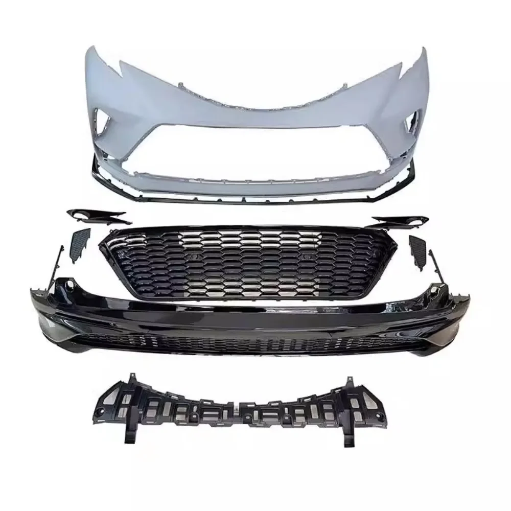 

Car Front Rear Bumper Grille Mask Assembly For Toyota Sienna 2021 2022 Mosdified New Style Auto Accessories