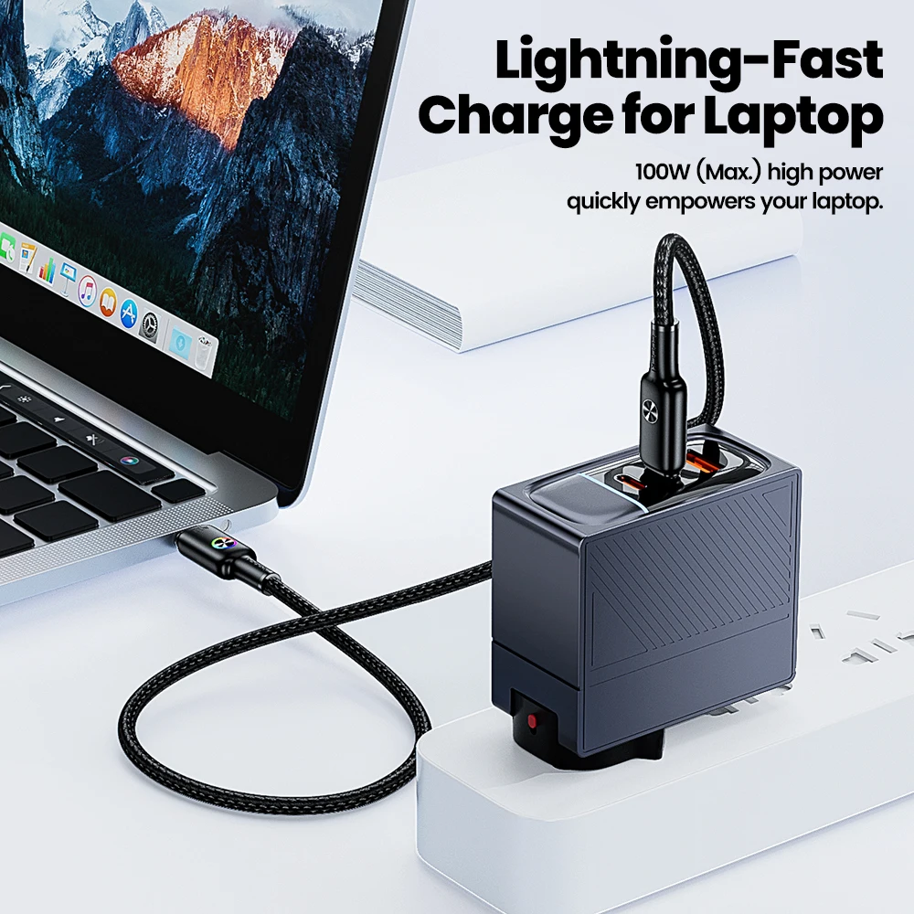 Kabel Toocki PD 100W USB C do – Usb Data Cable recenzja i cena