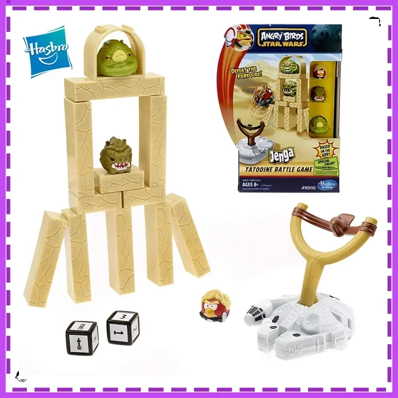 Hasbro Anime Angry Birds Star Wars Jenga Tatooine Battle Game Gifts for Children or Collection Genuine Action Figure Model Toys