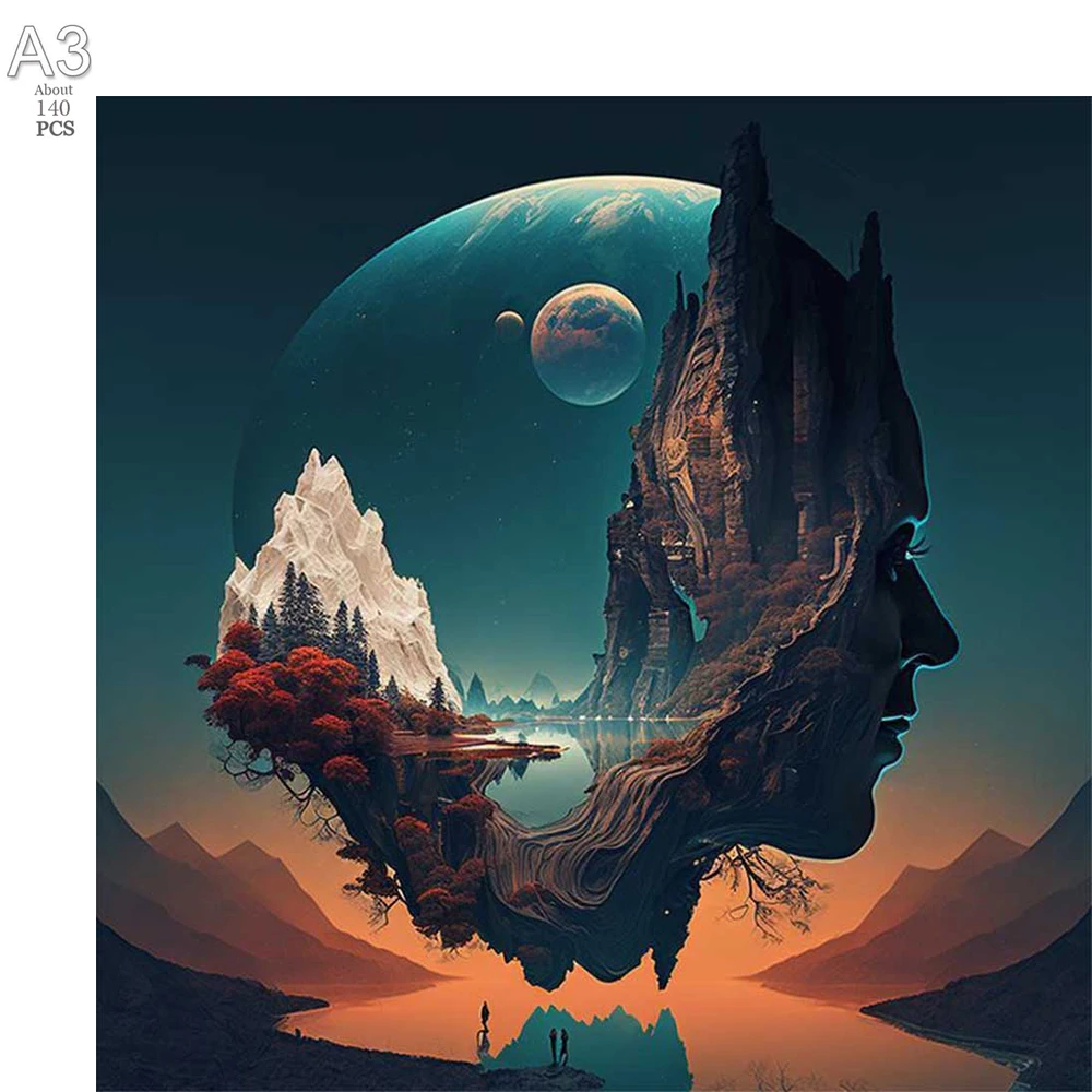 大人と子供のための正方形の猫の木製パズル、インテリジェントな家族のインタラクティブゲーム、木製のジグソーパズル、クリスマスと誕生日のギフト