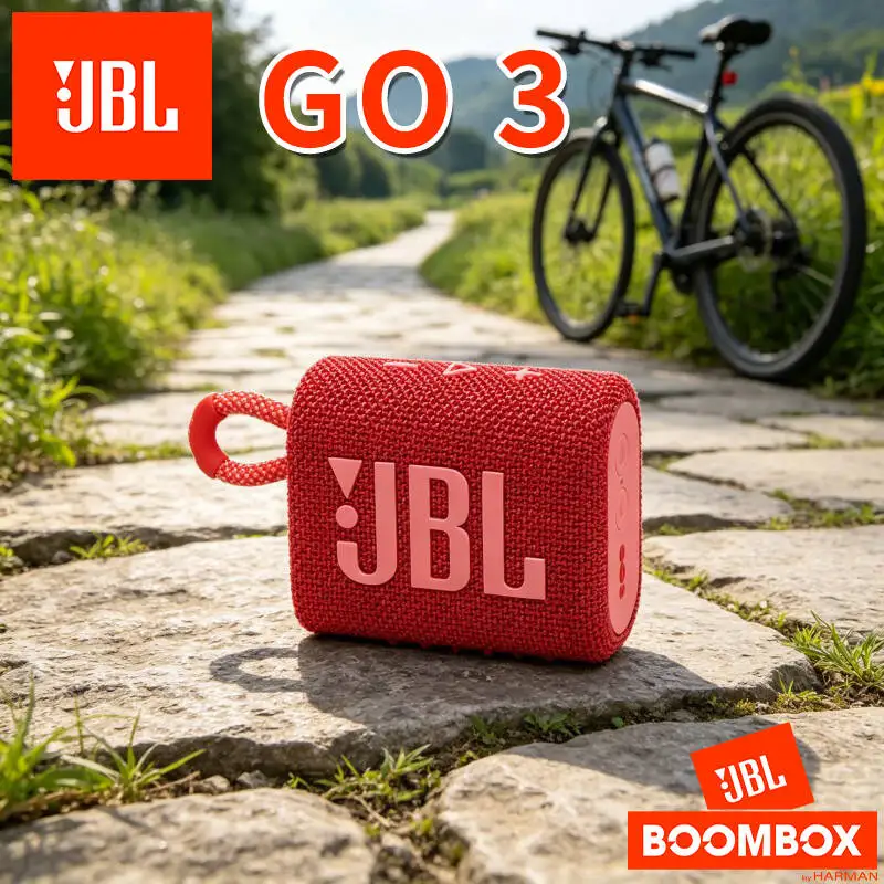 

Street Leisure Walking New JBL Music Brick GO3 Casual Audio Speaker Portable Body City Street Daily Music Player