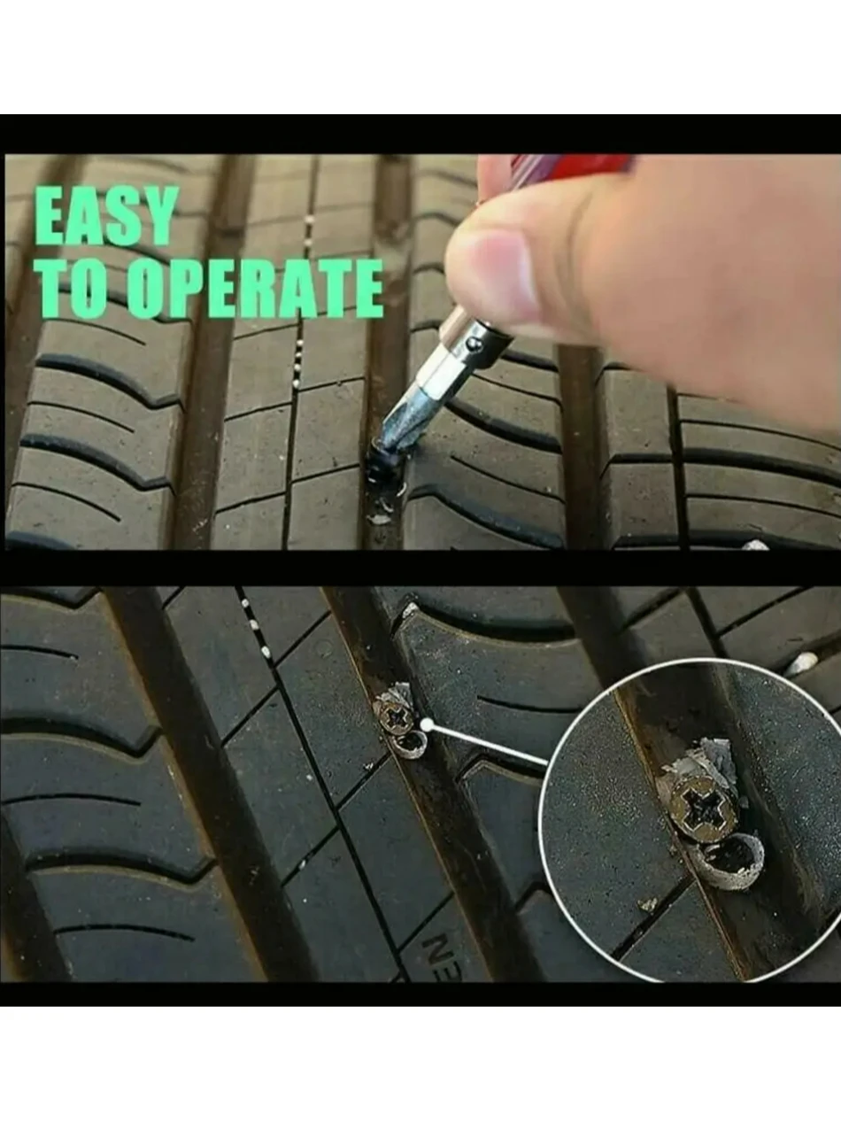 AliExpress XMSJ Car Motorcycle Vacuum Tyre Repair Nails Truck Scooter Bike Tire Puncture Repair Tubeless Tools Rubber Metal Accessories 30Pcs