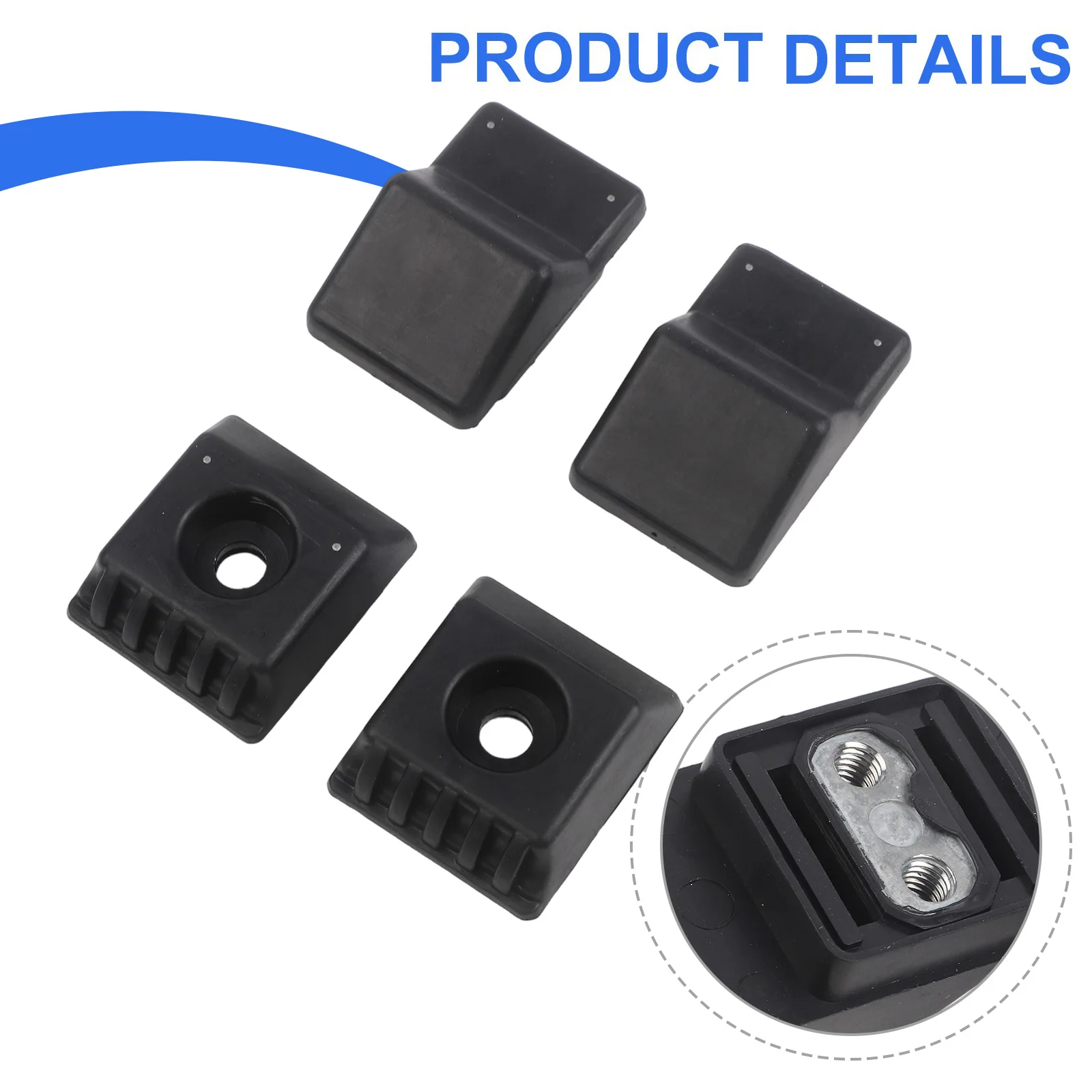Trunk Stop Buffer 4Pcs/Set A1247580044 A1247580144 Accessories Car For Mercedes E Class W124 A124 C124 High Quality