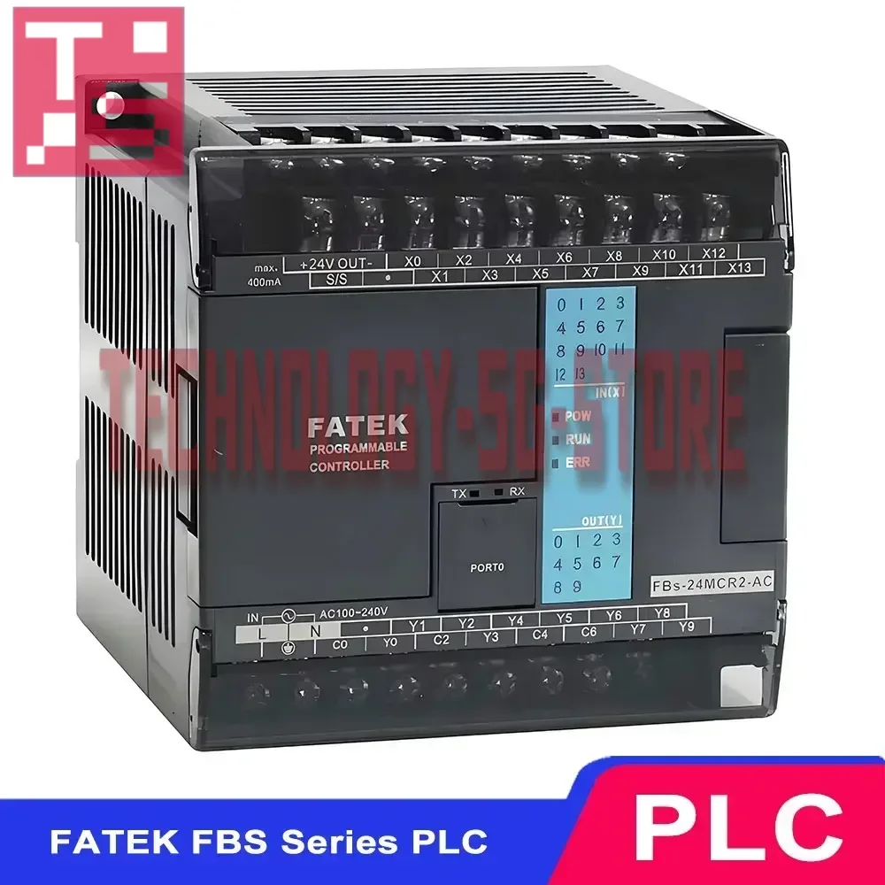 

FATEK FBS PLC Mcr2 60mcr 40mat2 10mat2 6rtd 2lc 6ad U2c Md 180 Mct2 Mat2 Mar2 Ac D24 Brand New Programmable Logic Controller