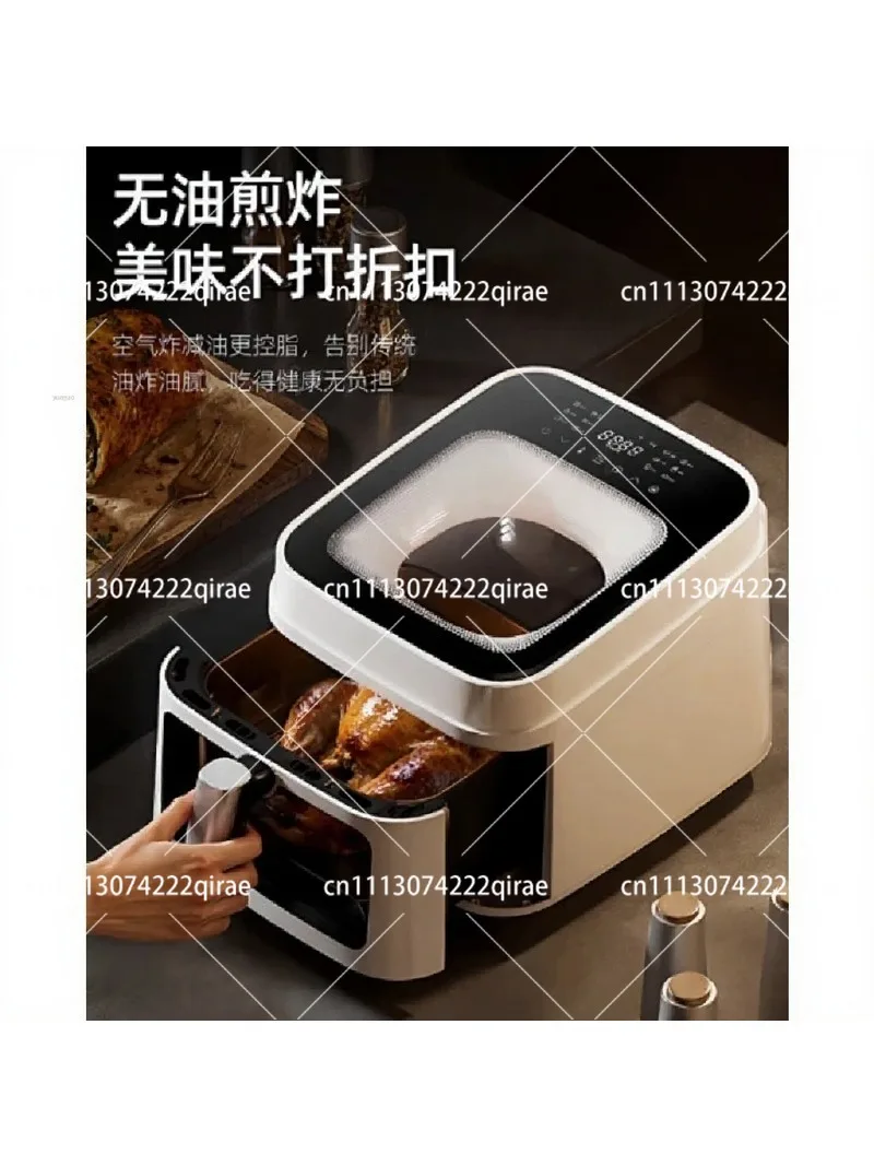 Air Fryer with Viewing Window, Detachable Smart Oven, Multi-Function Electric Fryer for Kitchen
