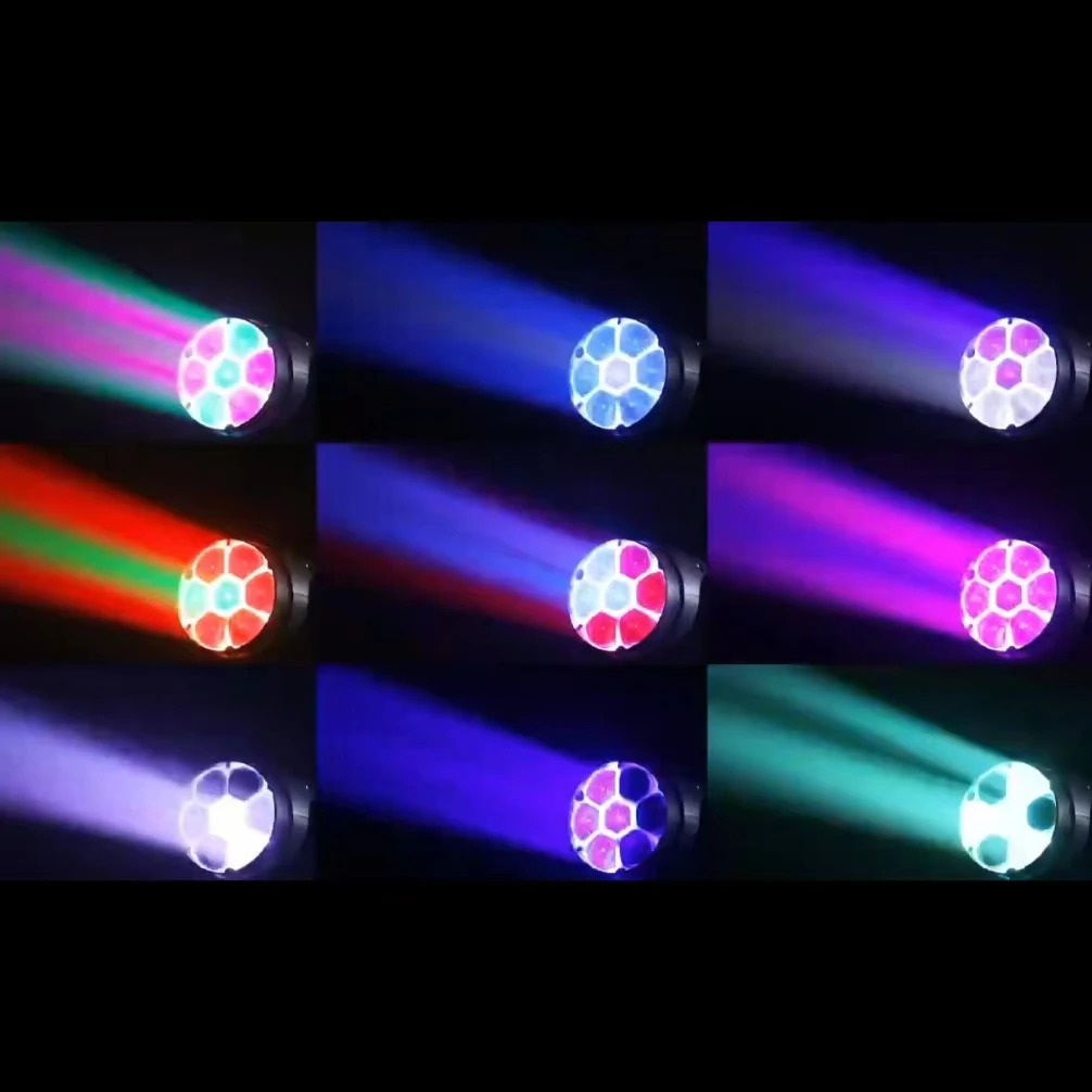 Imagem -04 - Led Moving Head Light com Cto Dmx Feixe de Lavagem Lâmpada Led Beads dj Disco Party Light Abelha Olhos Zoom em 40w 100w Pcs