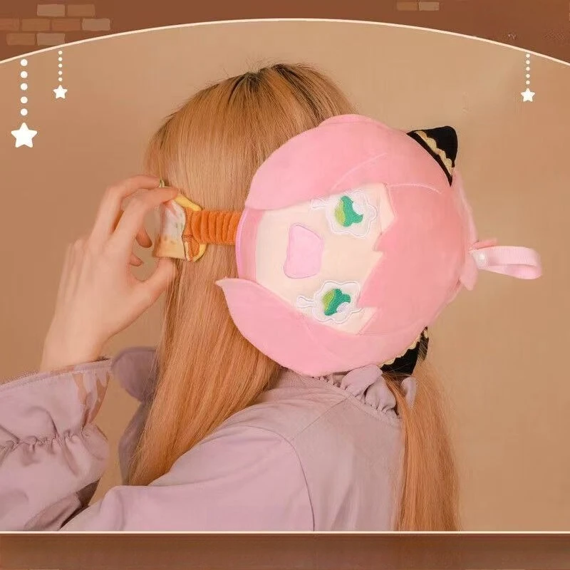 

Spy x Family Anya Expression Neck Pillow for Naps Office Use Neck Support Cushion and Eye Mask Gifts