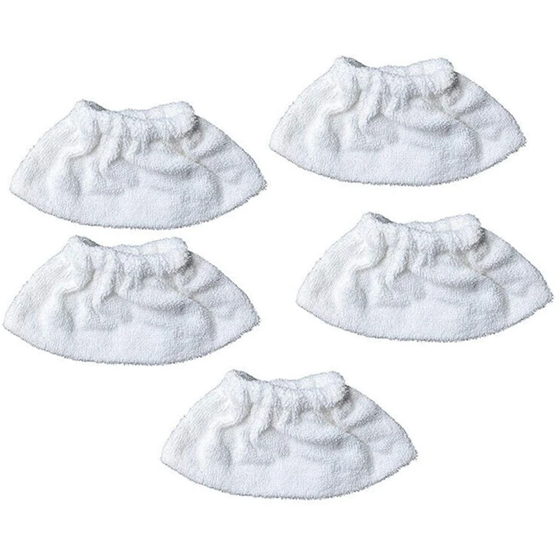 5 Pcs Steam Brush Iron Vacuum Cleaner Parts Floor Cleaning Cloth For KARCHER SC2 SC3 Steam Cleaner Accessory