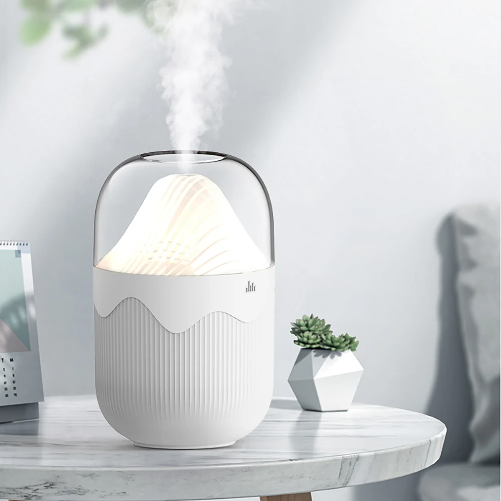 300ml USB charging car home humidifier aromatic oil diffuser mist purifier with night light decoration