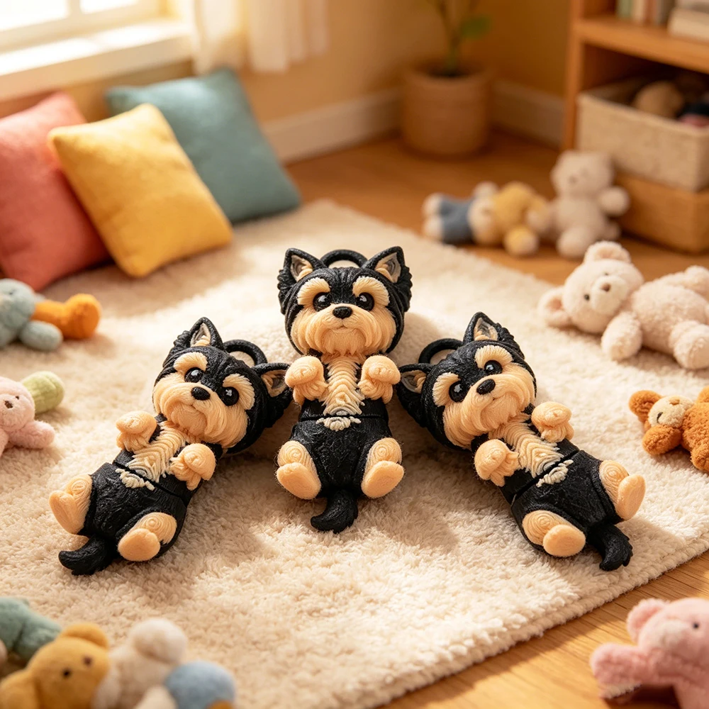 3d Printing Cute Yorkshire Ter - 3D Printing Yorkshire ulasan dan harga