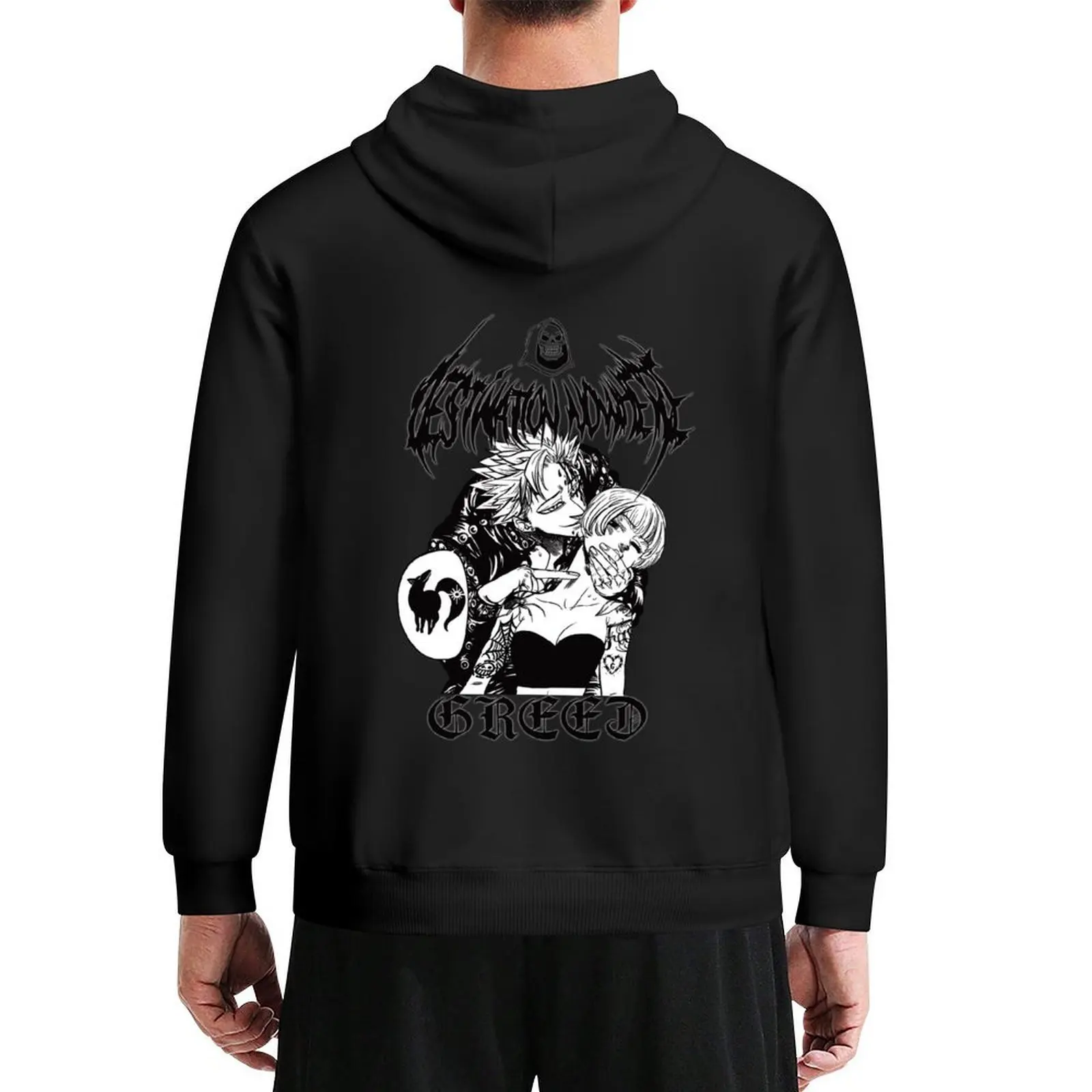 

The Fox Sin Hoodie mens clothing aesthetic clothing men wear men's sweat-shirt men's hoodies
