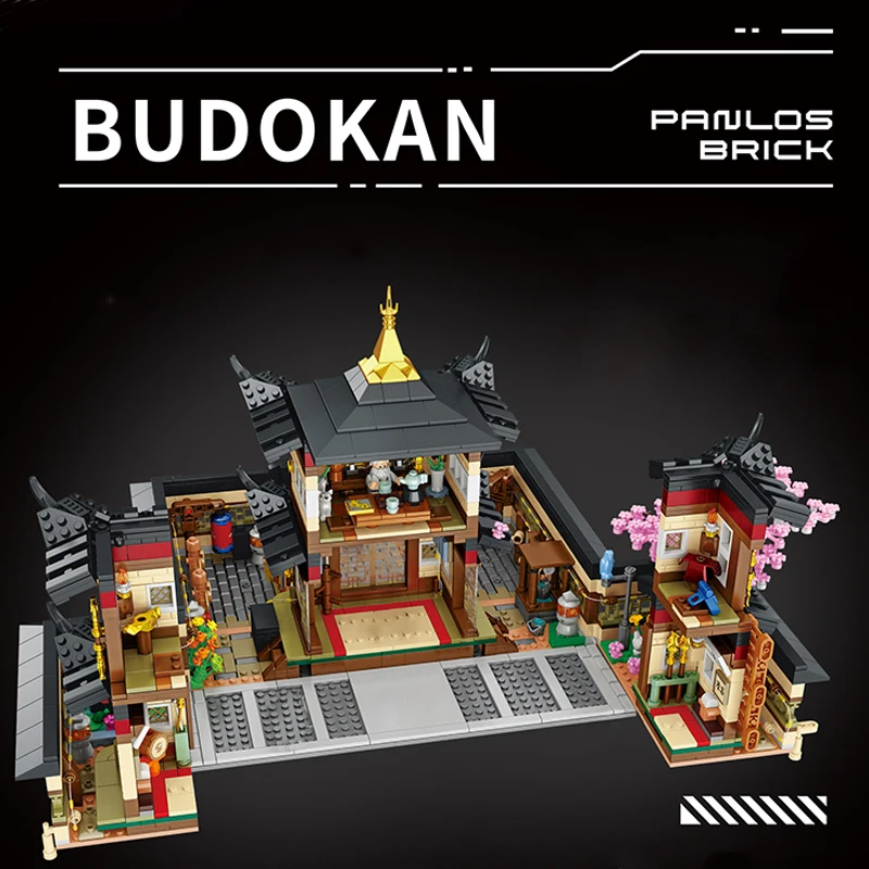 Creative Expert Modular Buildings MOC 613007 Nippon Budokan Model 2681PCS Building Blocks Brick Toys for Adult Kid Children Gift