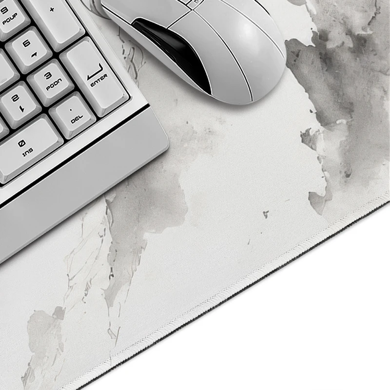 Mouse Pad Gaming Ink Black Dragon printon demand Large Mousepad XXL Mouse Mat Non-Slip Natural Rubber Soft Computer Table Mat