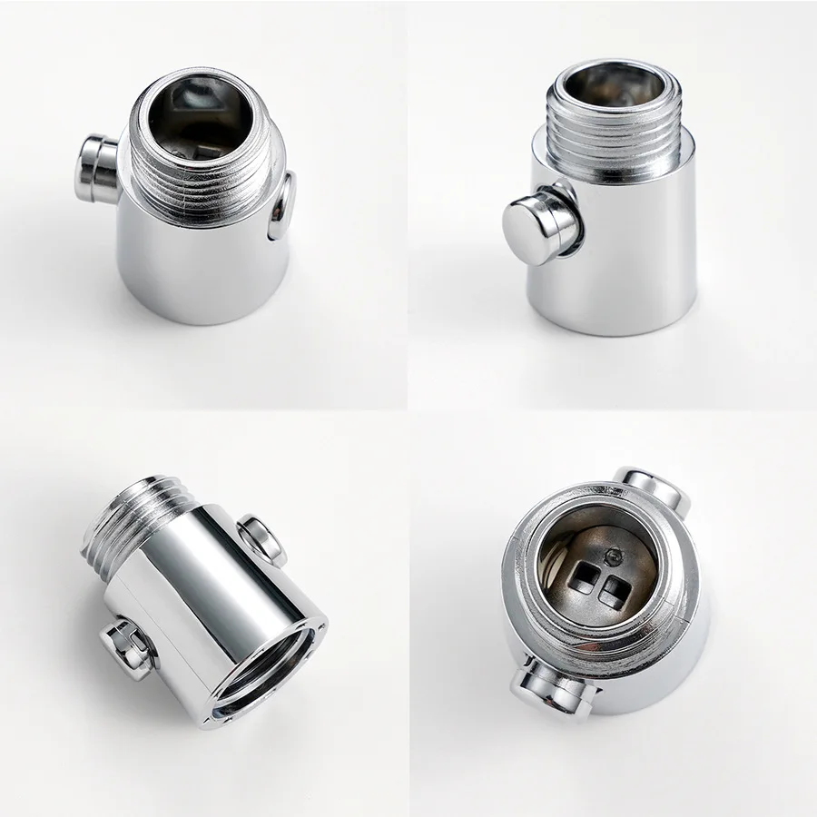 1pc Shower Head Control Switch Flow Water Stop Valve Shower Heads One-Button Pause Water Controller Bathroom Accessories