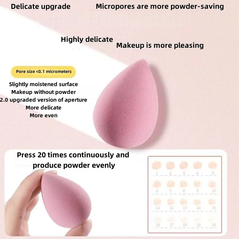 Make-up-Mixer, kosmetischer Puff, Make-up-Schwämme, Kissen, Foundation, Puder, Schwamm, Beauty-Tool für Frauen und Mädchen, Make-up-Zubehör