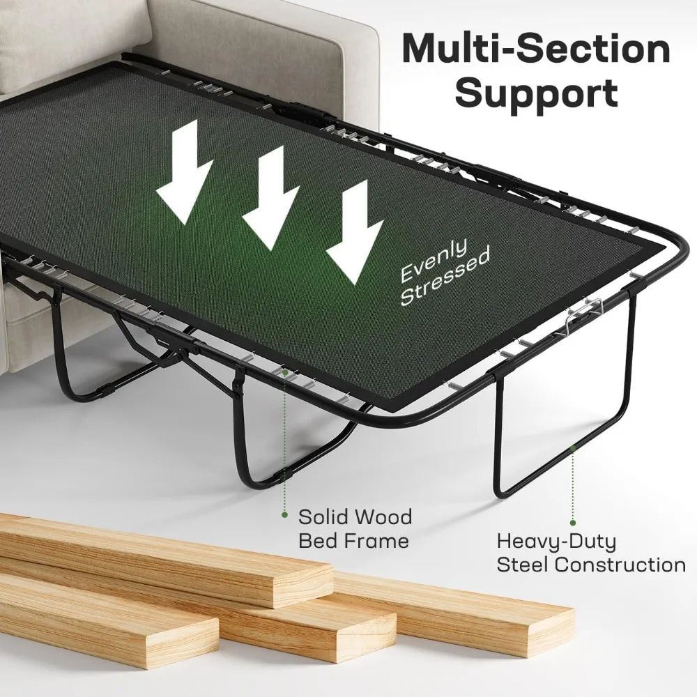 Full Size Memory Foam Sleeper Sofa with USB Ports and Removable Covers, Loveseat for Living Room