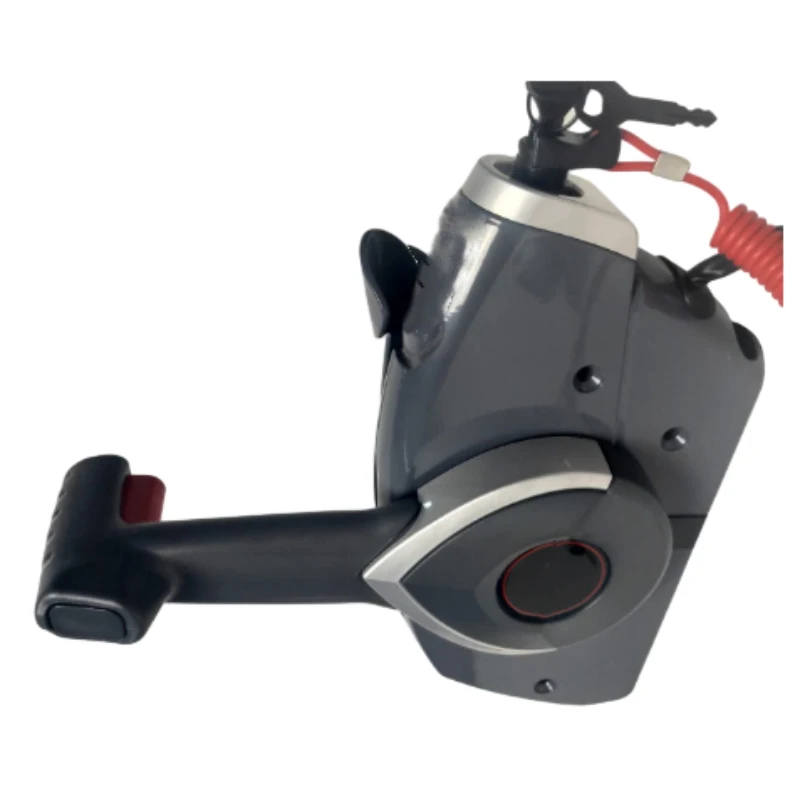 Aftermarket Marine Parts Remote Control Box 5006181 For Outboard With Key Switch NO Trim Switch Push To Open