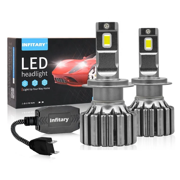 Chinese Manufacturer High beam/low beam LED car light accessories auto lighting system canbus error free H1 H4 H7 LED Headlight