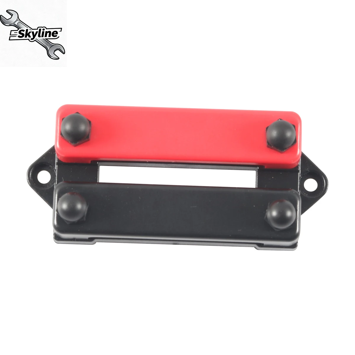 Max 300V AC/48V DC Negative/Positive Screw Terminal Power Distribution Block Battery Bus Bar for Car Trailer RV Boat Motorcycle
