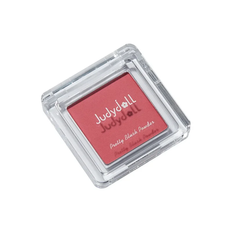 Judydoll Matte Blush Waterproof Single Color Velvet Silky Rouge Cream Eyeshadow Cheek Nude Apricot Natural Brighten Skin Makeup