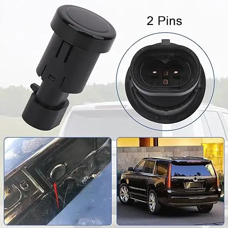 Liftglass-Entriegelungsschalter für 2007-2014 Chevy Tahoe GMC Yukon Chevy Suburban Cadillac Escalade Heckscheibenknopf D1994E 15798062 – Detail 2
