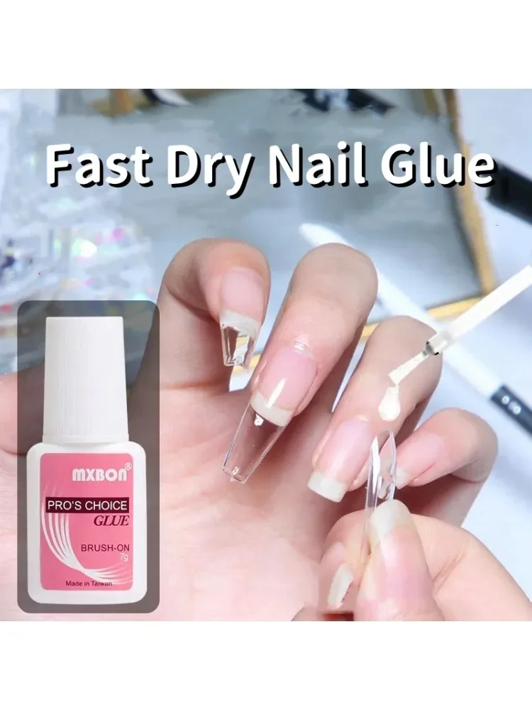 Colle à ongles à séchage rapide, faux ongles, vernis gel, faux N64.Extension, colle UV arina, acrylique pour faux N64.Stick, gemmes, 7g