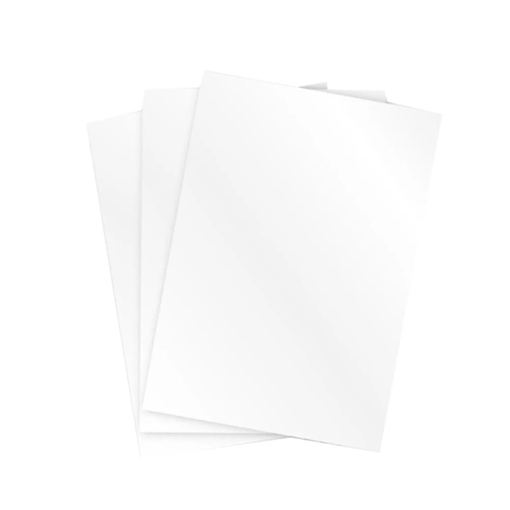 3Pcs Magnetic Printing Paper A4 Printer Sheets Glossy Photographic Paper for Office School Printing Papers