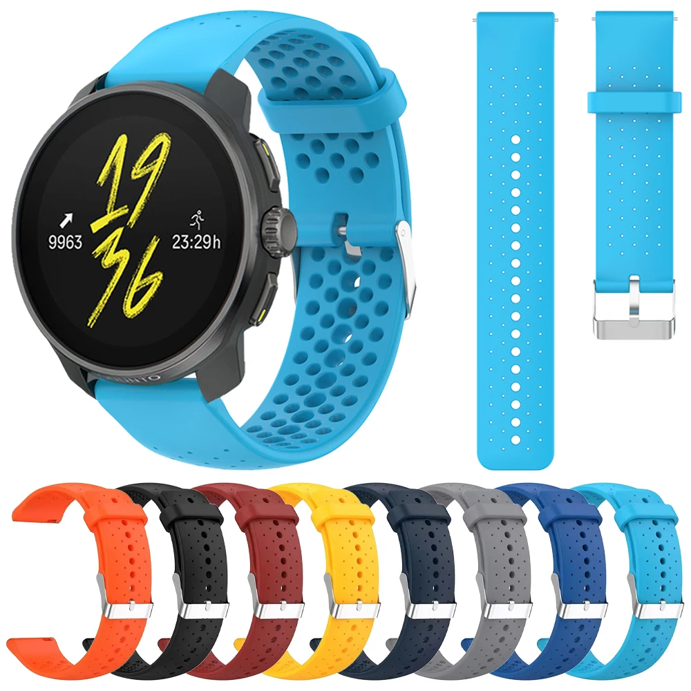 22Mm Silicone Strap…