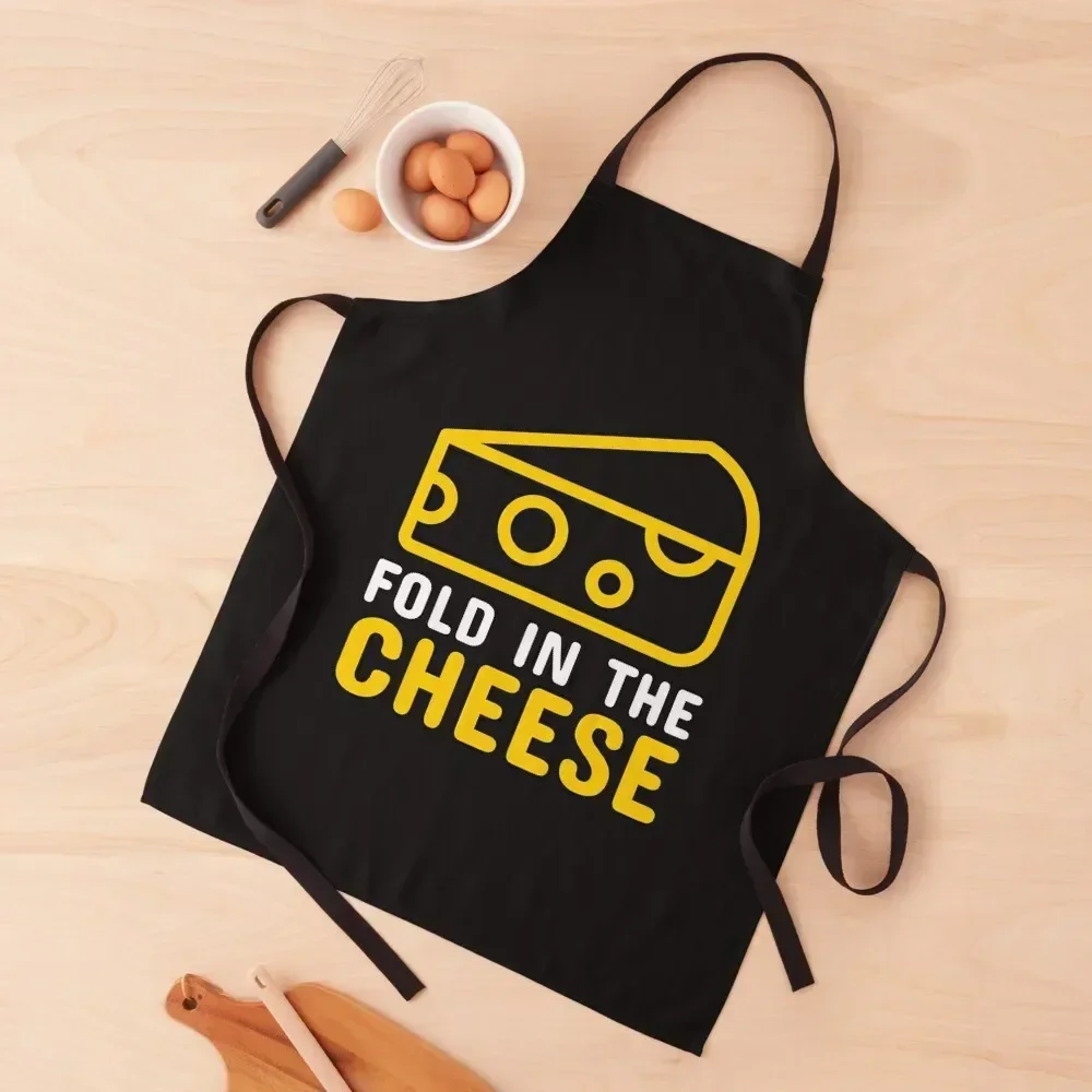 

Fold in The Cheese Apron Kitchen Things And For Home For Girl Kitchen Utensils man chef uniform Apron