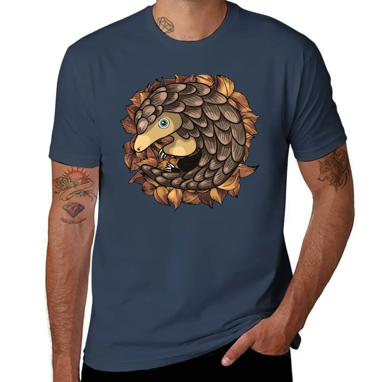 

Save Pangolin Vector T-Shirt essential t shirt t shirt man casual t shirt man luxury T-Shirt
