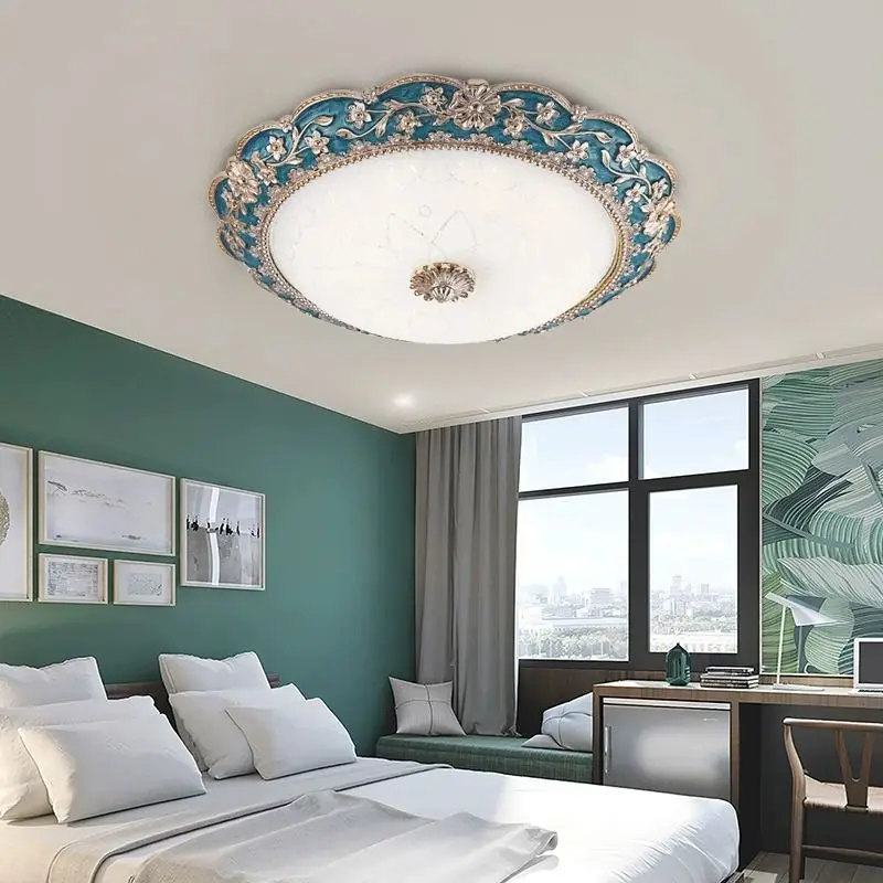 New Zhongshan Lighting LED Ceiling Light: Round Warm-lighting Fixture for Bedroom, Study Living Room with Ambient Glow