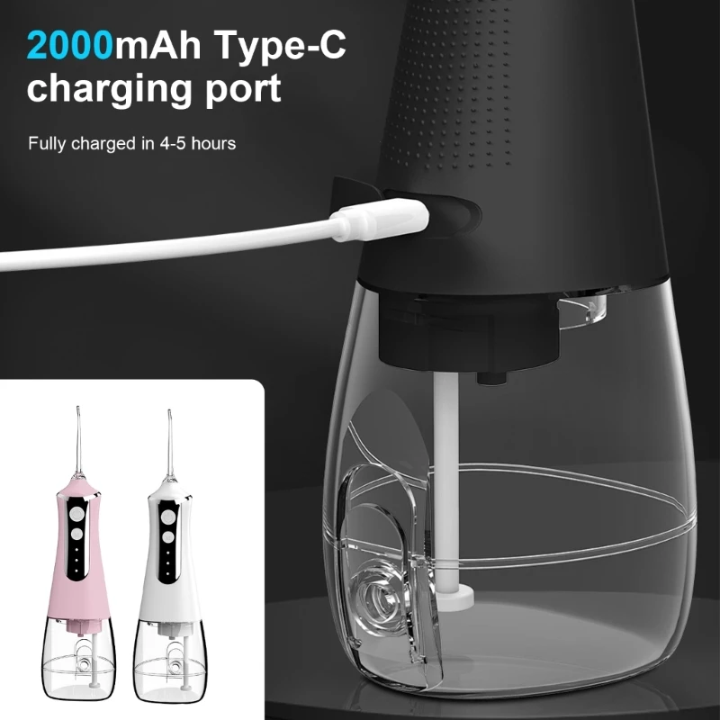 Wasserflosser Akku-Irrigator Tragbarer Wasserpick-Zahnreiniger Wasserdicht