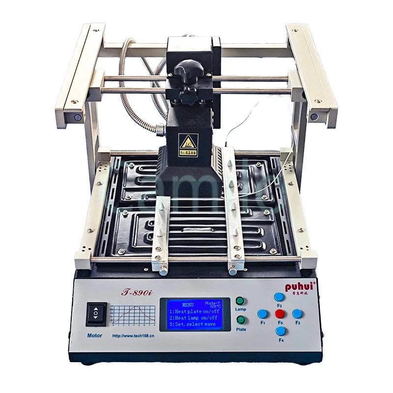 

T-890/T-890i BGA Rework Station Infrared Soldering Station PID Temp Control Intelligent Heating Curve For IC Chip Repair