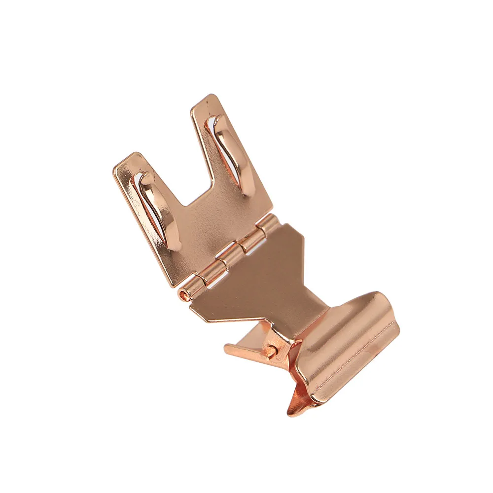 Clip in metallo pop per panetteria, cartellino del prezzo, cartellino, display per carte, porta etichette a scatto, morsetto pubblicitario nero oro argentato