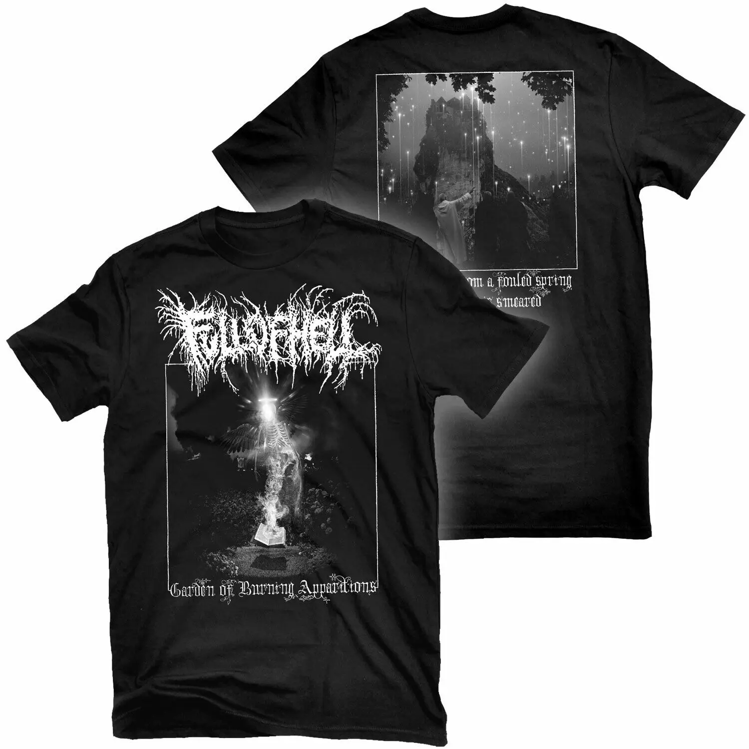 

FULL OF HELL Garden Of Burning Apparitions T-Shirt NEW! Relapse Records TS4673